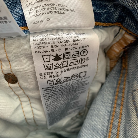 Levi’s 501 Skinny Clear Minds Jeans - Picture 8 of 9